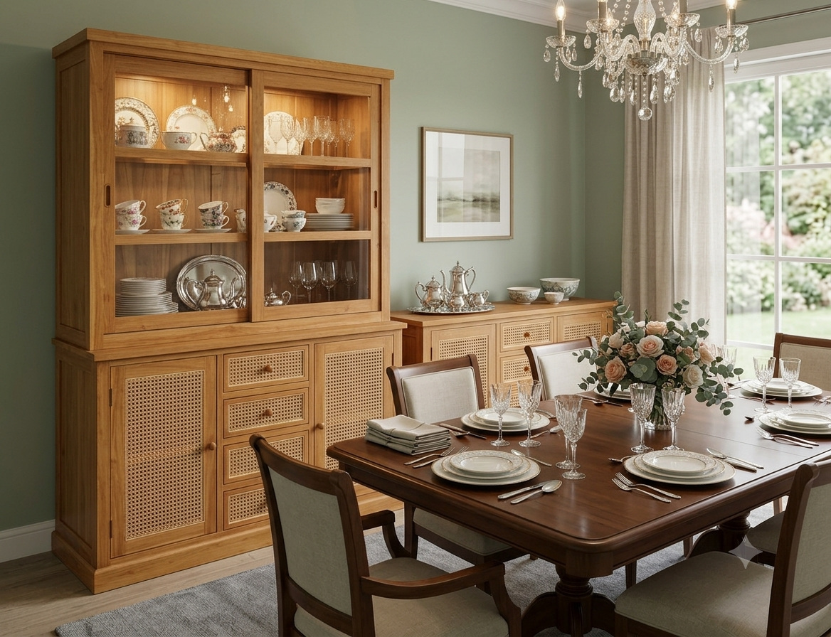 Cabinet storage display