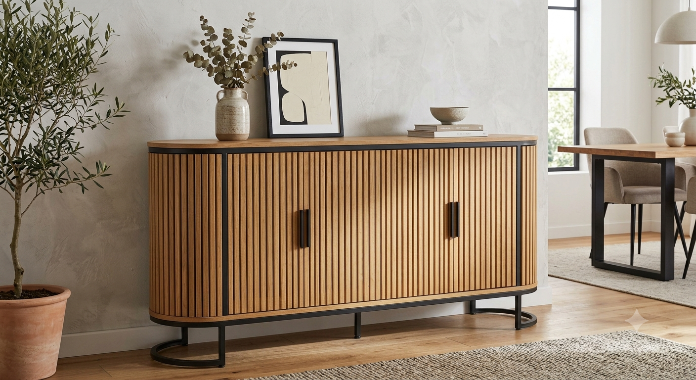 Cabinet in room setting